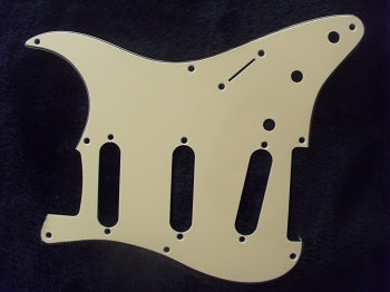 Stratocaster '57 pickguard 3ply Cream fits fender new