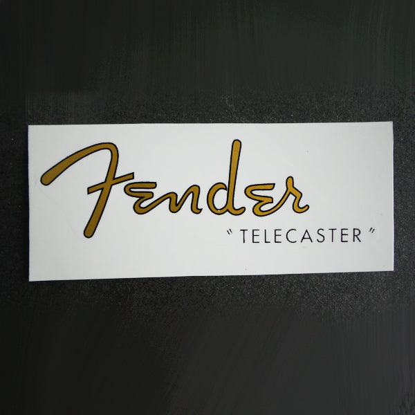 Gold Water Slide Decal Logo Telecaster for Fender Repair Restoration