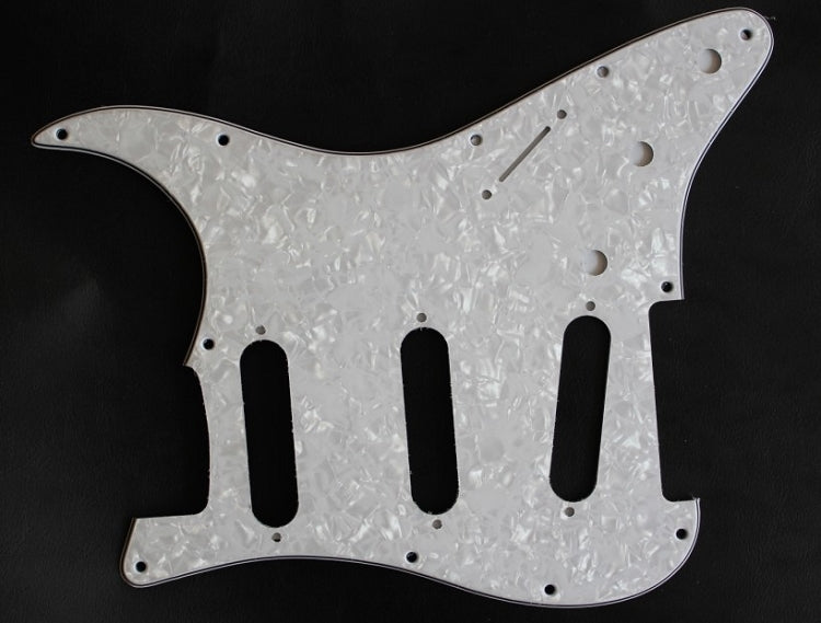 NEW Stratocaster Standard pickguard 3ply White Pearl fits fender