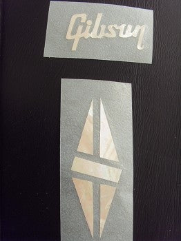 MOP logo- For Gibson sticker,with "Triangle" mark,Les Paul Custom NEW002