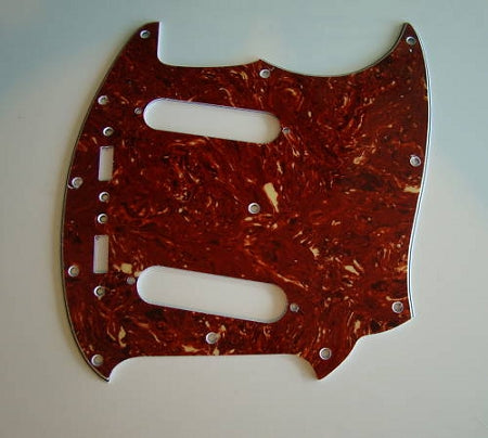 Red Tortoise Shell Pickguard,fits Fender USA Mustang Guitar,#P037