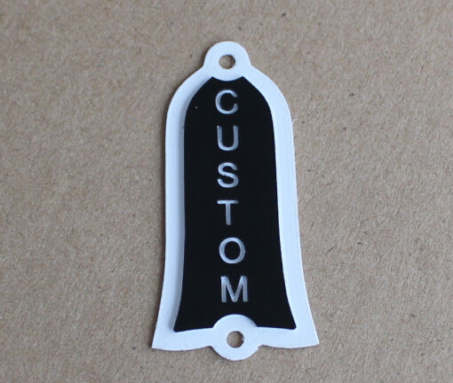 Vintage style Truss Rod Cover,With Engraved "CUSTOM"