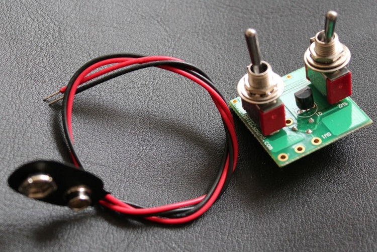 Artec VTB-2,Vintage Tone Booster - 2Way 2Mini Toggle Switch