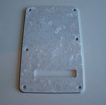 3Ply White Pearl Standard Back Plate Tremolo Cover for Fender,#AA044