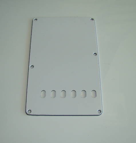 3Ply White vintage Back Plate Tremolo Cover for Fender,#CC016