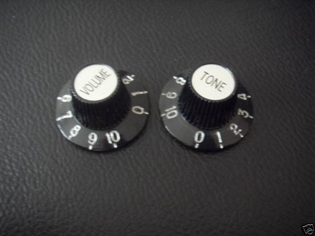 2 Witch Hat Knob for Epiphone Les Paul SG CR Top/CR,Metric size