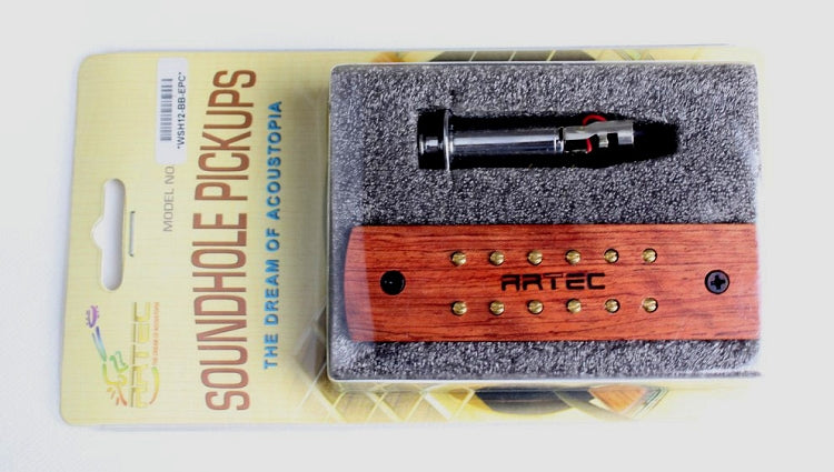 Artec WSH-12BB-EPC,Soundhole 12-pole pickup Bubinga Wood Cover