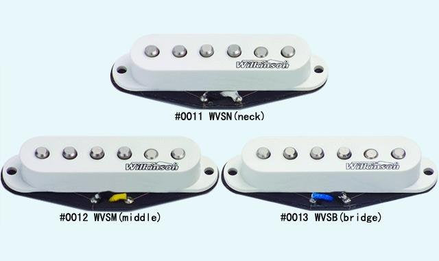 Wilkinson WVS single-coil Strat Set classic staggered polepiece ,a very accurate replica of a 60's style pickup, White,or Black Color,Alnico